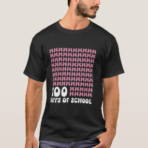 100日の女子学生コケット弓100日目 Tシャツ