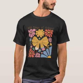 100日の女子学生コケット弓100日目 Tシャツ