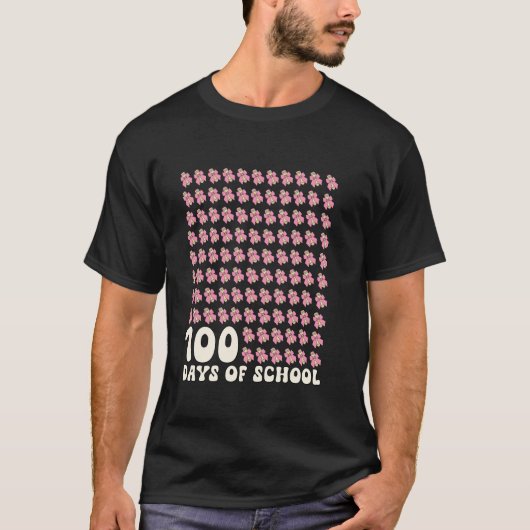 100日の女子学生コケット弓100日目 Tシャツ (正面)