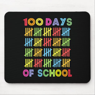 100日の子ども100日目の学校のコスト マウスパッド