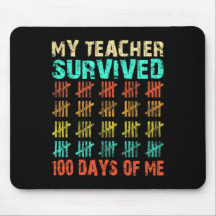100日の子ども100日目の学校のコスト マウスパッド