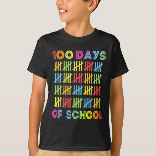 100日の子ども100日目の学校のコスト Tシャツ