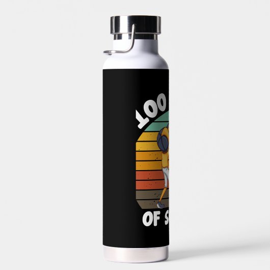 100日の子ども100日目の野球 ウォーターボトル (右面)