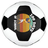 100日の子ども100日目の野球 サッカーボール (回転)