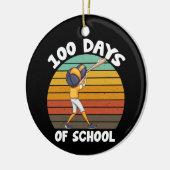 100日の子ども100日目の野球 セラミックオーナメント (左)