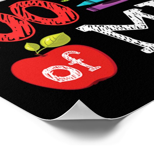 100日の子ども100日目 ポスター (角)