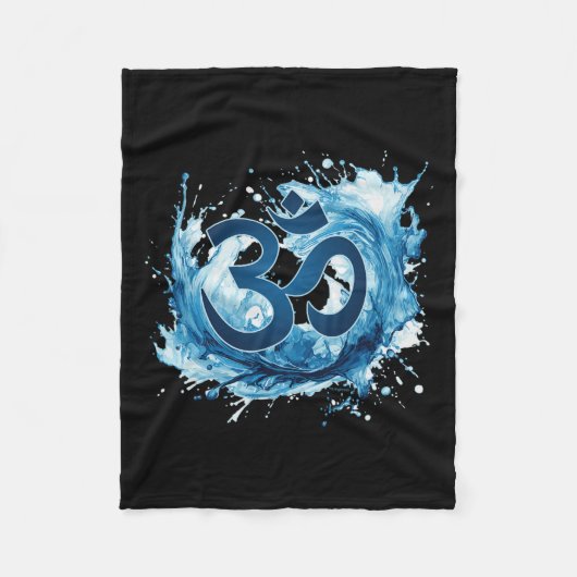 100日の子供を通る私の方法100日P フリースブランケット (正面)