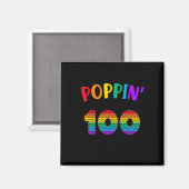 100日の子供を通る私の方法100日P マグネット (正面/裏面)