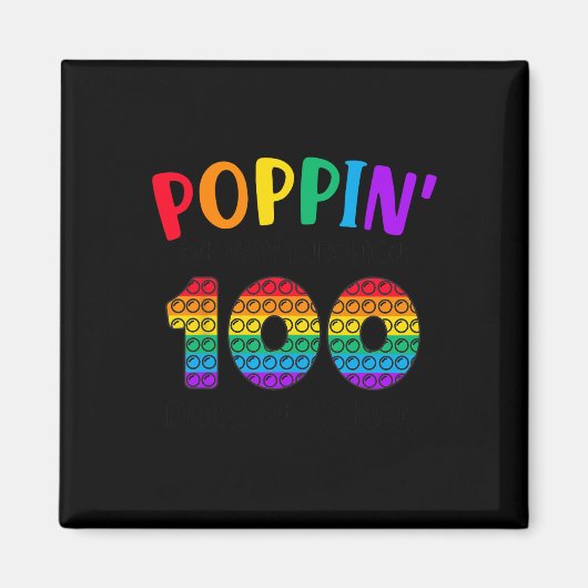 100日の子供を通る私の方法100日P マグネット (正面)