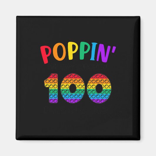 100日の子供を通る私の方法100日P マグネット (正面)