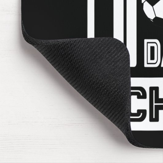 100日の学校おもしろい100日サッカー用 マウスパッド (コーナー)