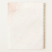 100日の学校お祝いおもしろいサルデザイン プランナー手帳 (裏面)