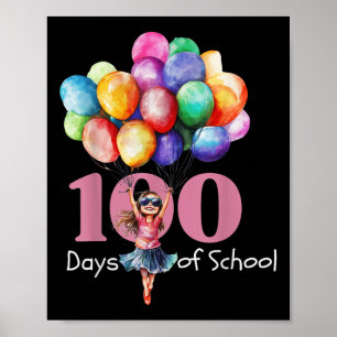 100日の学校お祝い衣装キッズ，女の子 ポスター