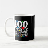 100日の学校かわいいカウンセラー コーヒーマグカップ (左)