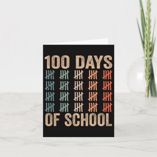 100日の学校かわいい可愛いことわざチーム カード (正面)