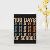 100日の学校かわいい可愛いことわざチーム カード (黄色い花)