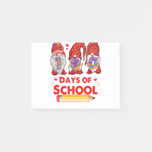 100日の学校かわいい格言バーチャル学Te ポストイット (正面)