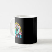 100日の学校と愛し続ける コーヒーマグカップ (正面左)
