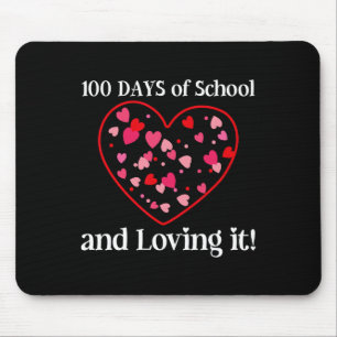 100日の学校とIt学生の先生 マウスパッド