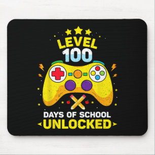 100日の学校のロック解除ゲーマーゲームのビデオゲーム マウスパッド
