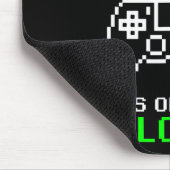 100日の学校のロック解除ゲーマービデオゲーム少年 マウスパッド (コーナー)