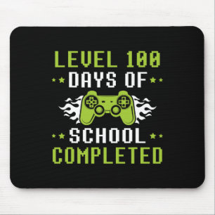 100日の学校の少年ゲーマーゲーム100t マウスパッド