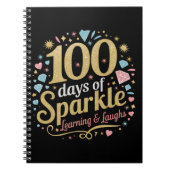 100日の学校の輝き学と笑い ノートブック (正面)