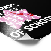 100日の学校アルファベット100日先生 フォトプリント            (角)