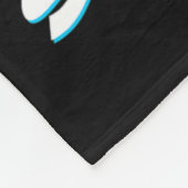 100日の学校ダビングモンキーおもしろい動物愛好家 フリースブランケット (角)