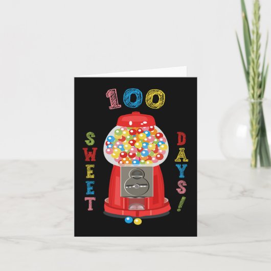 100日の学校デザイン100日の学校グンバ カード (正面)