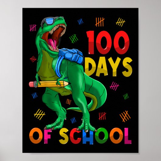 100日の学校トレックス100日の学校100日 ポスター (正面)