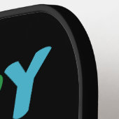 100日の学校トレックス100日目 ピックルボールラケット (左詳細)