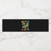 100日の学校トレックス100日目 ペットボトルラベル (シングルラベル)