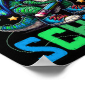 100日の学校トレックス100頭が切れる日100日 ポスター (角)