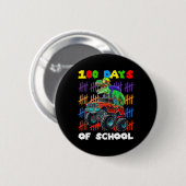 100日の学校トレックス100頭が切れる日100日 缶バッジ (正面&裏面)