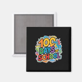 100日の学校ドラゴンテーマキッズ先生Outfi マグネット (正面/裏面)