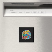100日の学校ドラゴンテーマキッズ先生Outfi マグネット (インサイチュ (食洗機))