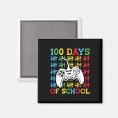 100日の学校ビデオゲームのコントローラゲームK マグネット (正面/裏面)
