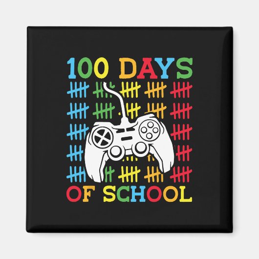 100日の学校ビデオゲームのコントローラゲームK マグネット (正面)