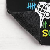 100日の学校ビデオゲームのコントローラGaming K マウスパッド (コーナー)