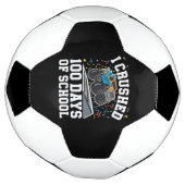 100日の学校モンスタートラック100日学校 サッカーボール (回転)
