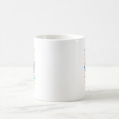 100日の学校モンスタートラック100日目 コーヒーマグカップ (中央)