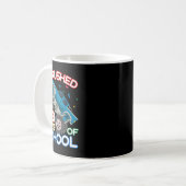 100日の学校モンスタートラック100日Scho コーヒーマグカップ (正面左)