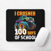 100日の学校モンスタートラック100日Scho マウスパッド (マウス)