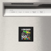 100日の学校モンスタートラック100日Scho マグネット (インサイチュ (食洗機))