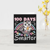 100日の学校ユニコーン100頭が切れる日100th カード (黄色い花)