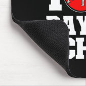 100日の学校レスリング100日目の少年 マウスパッド (コーナー)