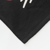 100日の学校先生と学生1 フリースブランケット (角)