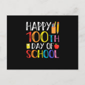100日の学校先生と学生.Png 案内ポストカード (正面)
