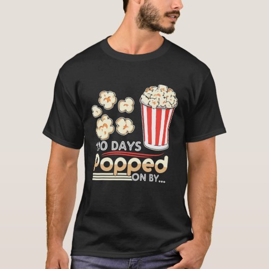 100日の学校先生の親 Tシャツ (正面)